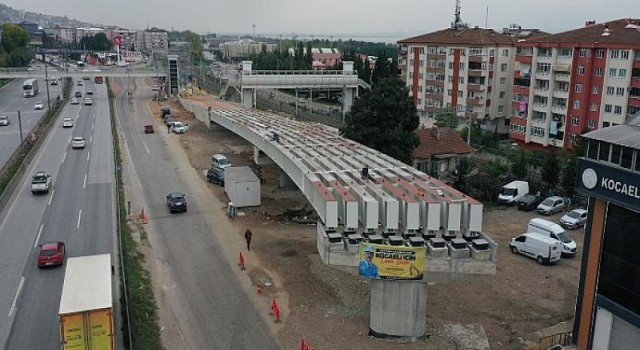 Kuruçeşme Tramvayı’nda 72 kirişin montajı tamamlandı