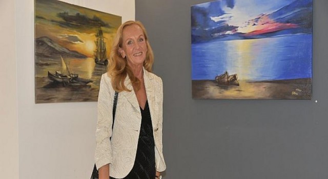 Slovak Ressam Elena Kurucova İzmir’de