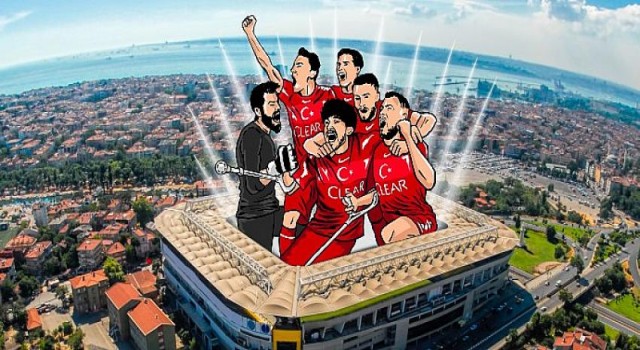 Türkiye Ampute Futbol Milli Takımı, Clear illüstrasyonları ile İstanbul’u selamlıyor