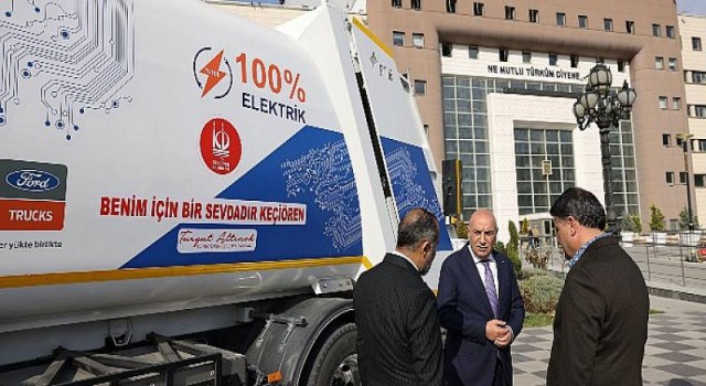 Elektrikli Kamyon Keçiören’de Teste Girdi