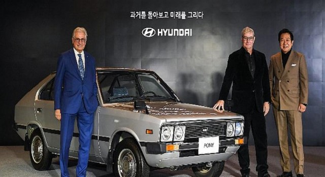 Hyundai ve Efsanevi Tasarımcı Giorgetto Giugiaro, Pony Coupe Konsepti İçin İşbirliği Yapıyor.