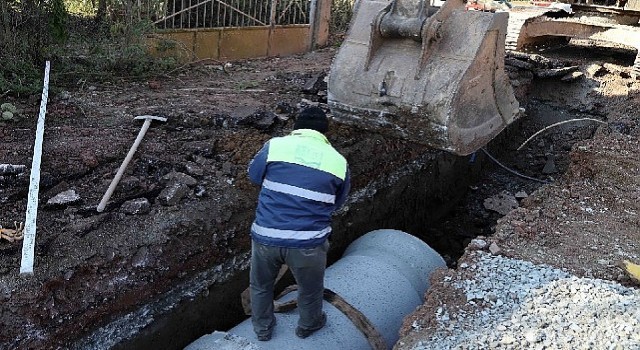 İzmit Eseler&#39;de Yağmursuyu Problemine Son