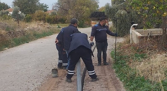 MUSKİ, Milas Çamovalı&#39;da içme suyu çalışmalarını tamamladı