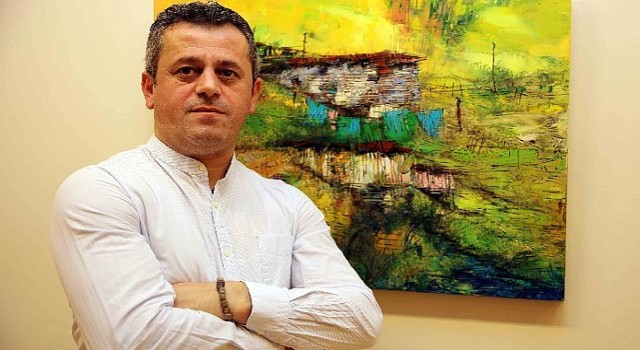 Sanko Sanat Galerisi&#39;nde “Barınaklar” Temalı Resim Sergisi - Ressam Mümin Candaş: “Resimlerimle Tarihe Not Düşüyorum”