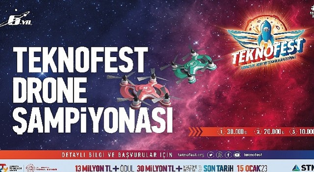 TEKNOFEST Drone Şampiyonalarına Başvurular Başladı