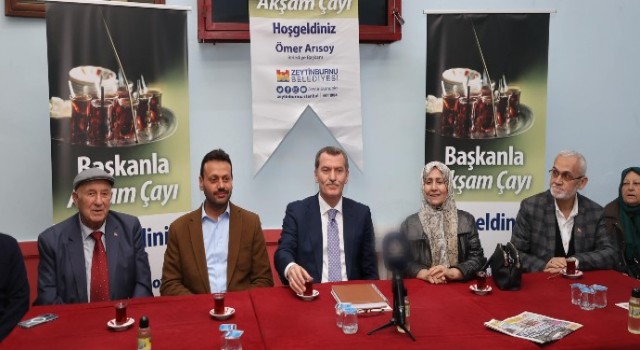 Zeytinburnu Belediye Başkanı Ömer Arısoy: Akşam Çayı Programı’nın İlki ‘Yeşiltepe Mahallesi’yle Başladı