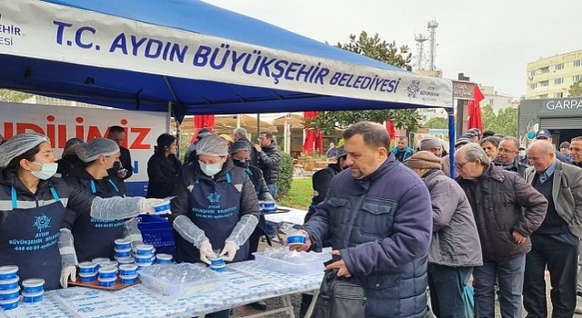 Aydın Büyükşehir Belediyesi nden Regaip Kandili;nde Hayır