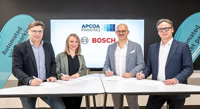 Bosch ve APCOA, Almanya&#39;daki otoparklarda otonom vale park teknolojisi sağlayacak