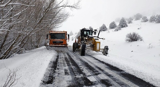 Selçuklu da Ekipler Kar Mesaisinde