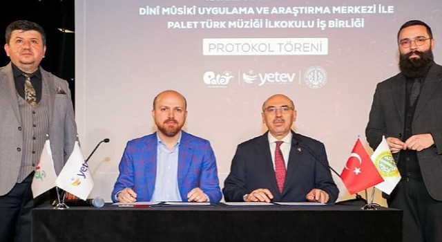 Palet Türk Müziği İlkokulu İle İstanbul Üniversitesi Dini Musiki Uygulama ve Araştırma Merkezi Arasında İş Birliği Protokolü İmzalandı