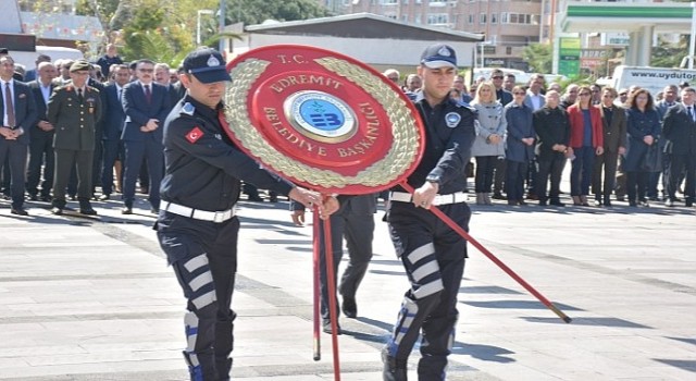 Atatürkün Edremite Gelişinin 89. Yılı Kutlandı