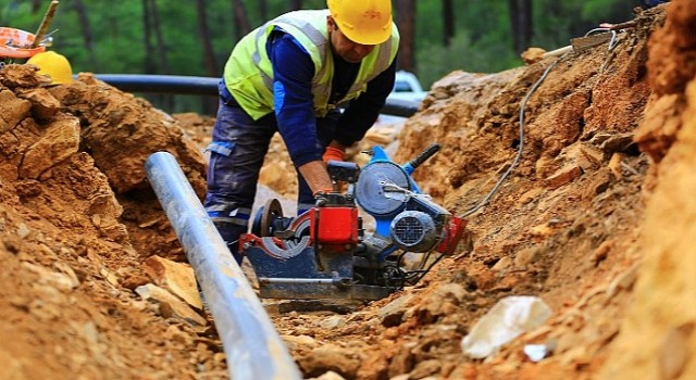 Muğla Büyükşehir, Milasta İçme Suyu Hat Yapımınınını Tamamladı