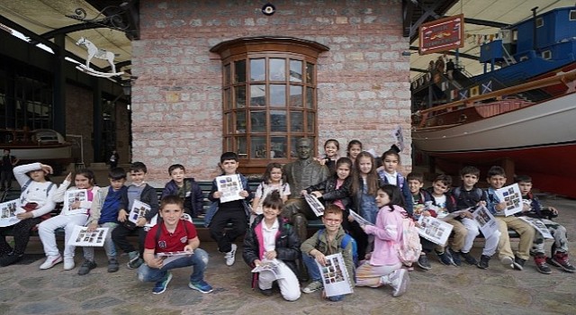 Küçük Kâşifler Rahmi M. Koç Müzesi;nde benzersiz bir deneyime tanıklık etti