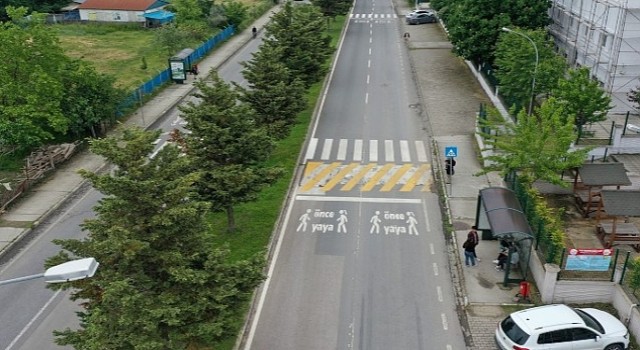 Trafikte yaya güvenliği için önemli çalışma