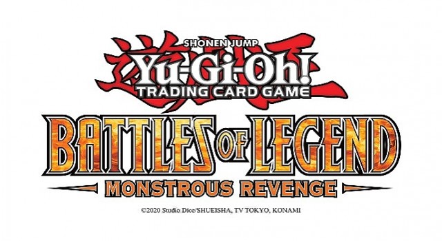 YU-GI-OH! Koleksiyon Kart Oyununun yeni Booster Seti Battles Of Legend: Monstrous Revenge çıktı