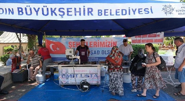 Aydın Büyükşehir Belediyesinden yavru Vatana saygı duruşu 