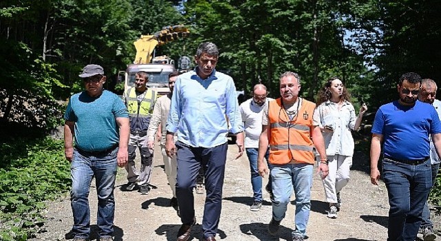 Başkan Kocaman teleferik projesini inceledi 