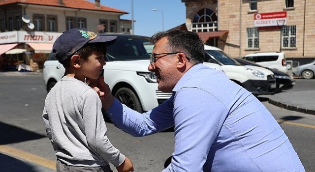 Başkan Savran,Esnaf ve ev ziyaretlerinde bulundu 