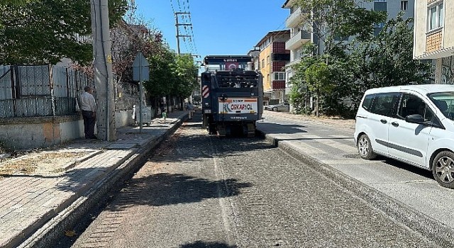 Darıca nın yol ve kaldırımları yenileniyor