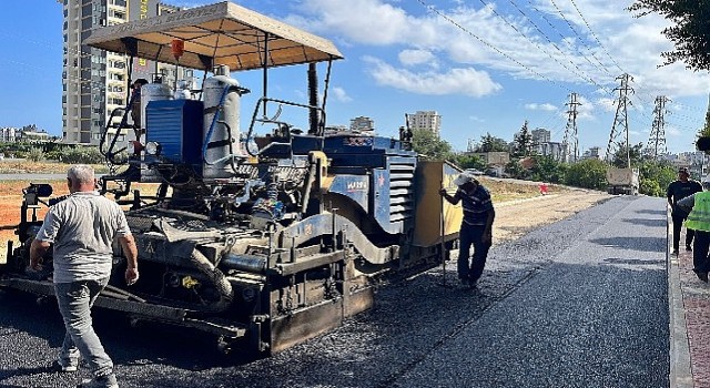 Yenişehir Belediyesi yol yapım çalışmalarını aralıksız sürdürüyor