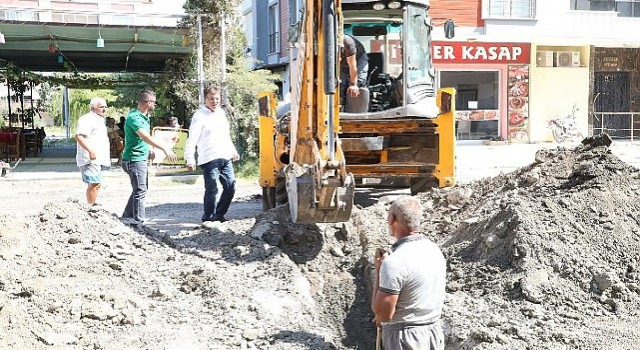 Başkan Arslan, Altınkuda çalışmaları denetledi