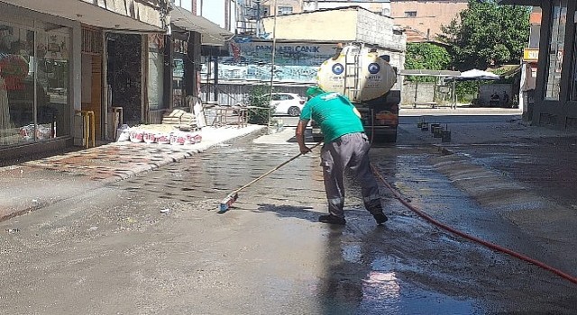 Canik Belediyesinden Köşe Bucak Temizlik