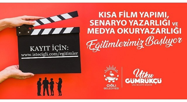 Çiğlide Medya ve Sinema Eğitimlerinin Kayıtları Başladı