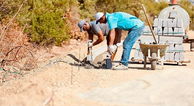 Didimde bisiklet yolları için çalışmalar başladı