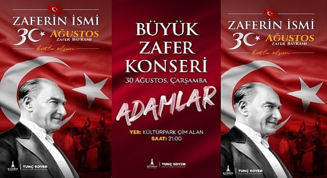 İzmir 30 Ağustos Zafer Bayramına hazır