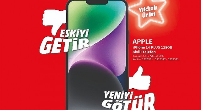 MediaMarktda Yıldızlı Teknoloji Günleri Kampanyası Başladı