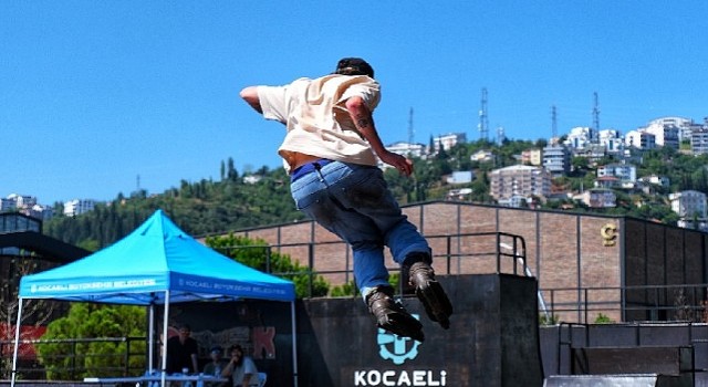 Skate Parkta adrenalin tavan yaptı