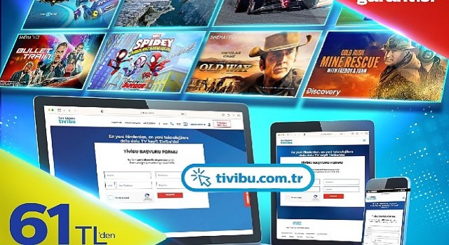 Tivibuda online başvuruya özel ilk ay bedava kampanyası