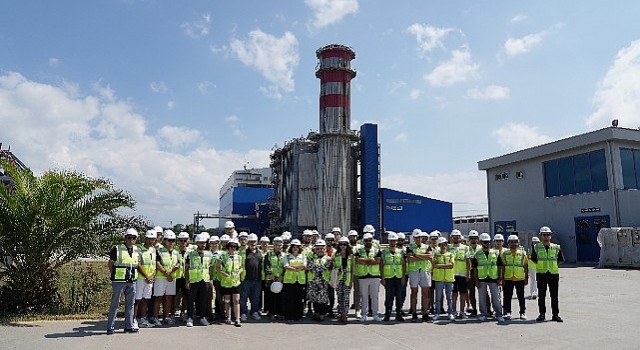 48 Genç Mühendis Adayı, Elektrik Üretimini Yerinde İnceledi