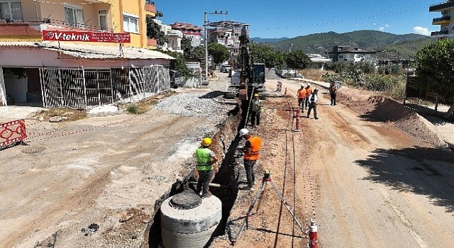 Alanya Demirtaş Mahallesinin foseptik sorunu tarihe karışıyor