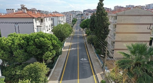 Aydın Büyükşehir Belediyesi Söke Milli Egemenlik Caddesini baştan sona yeniledi