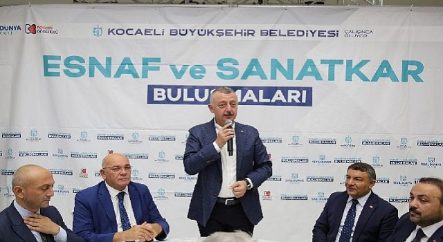 Başkan Büyükakın, Dilovası Esnafıyla Buluştu