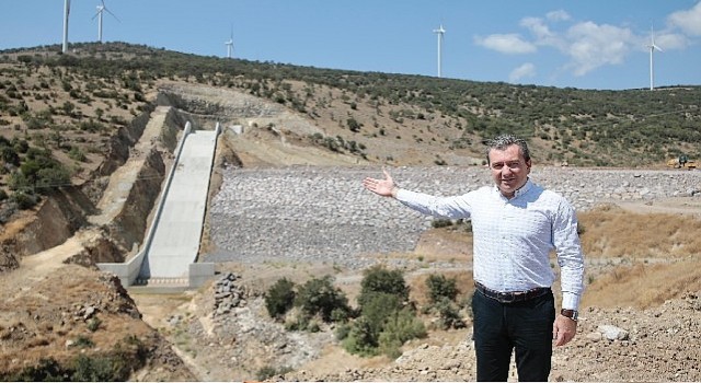 Bergama Seklik Barajı Tamamlanıyor