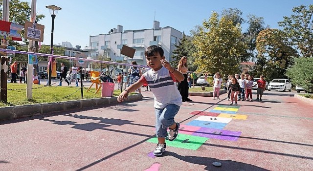 Çankayalı çocuklar Avrupa Hareketlilik Haftası na katıldı