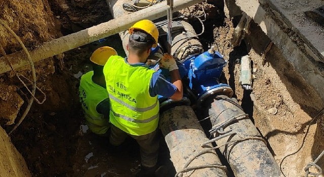 KOSKİ Konya Numune Hastanesi&#39;ndeki günlük 20 metreküplük su kaybını önledi