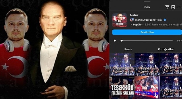 Mahmut Görgenin ”NUTUK” Şarkısı Instagramda Viral Oldu!