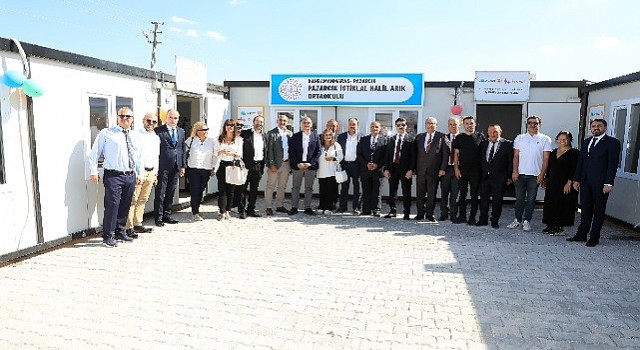 Multinet Up ve Koruncuktan Deprem Bölgesindeki Öğrenciler için Konteyner Okul