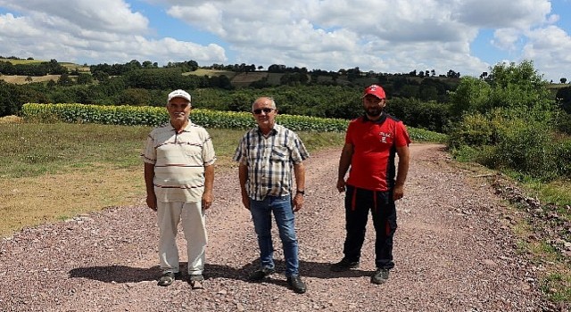 Büyükşehirle çiftçinin yolu hep açık