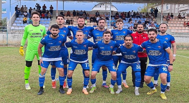 Kemer Belediyespor Sezona Galibiyetle Başladı