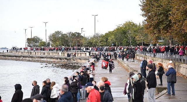 10 kasımda kadıköyde ”Ataya saygı zinciri” oluşturulacak