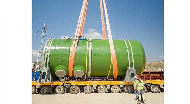 Akkuyu NGS&#39;nin 3. Ünitesine Ait Reaktör Basınç Kabı Sahaya Ulaştı