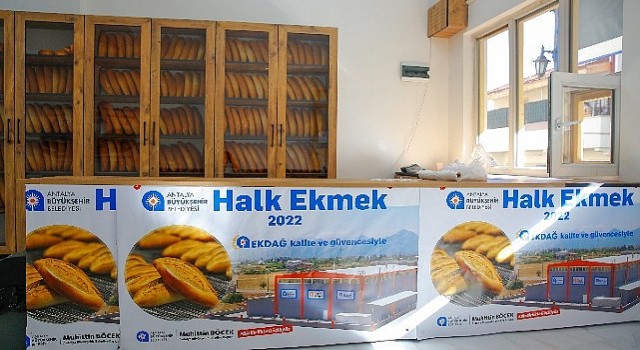 Akseki Cevizli Mahallesine Halk Ekmek Büfesi