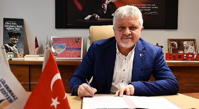 Başkan Gerenli;den &apos;Kadına Şiddeti Önleme Belgesi;ne imza