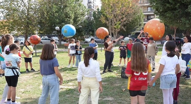 Bayraklıda çocuklar akıl ve zeka atölyelerinde buluştu