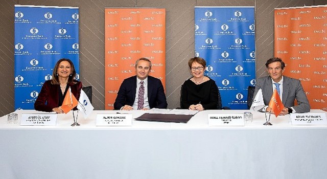 ING Türkiye ve ING Leasingden EBRD ile 100 milyon euro ve 5 milyon ABD doları kredi anlaşması