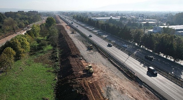 Kocaeli Stadyumu yolunda trafik düzenlemesi